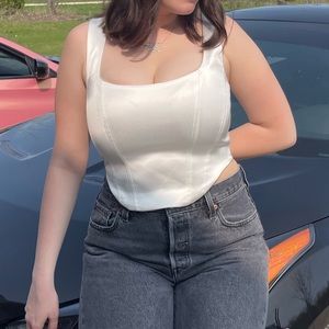 Sunday Best Shiloh Satin Bustier